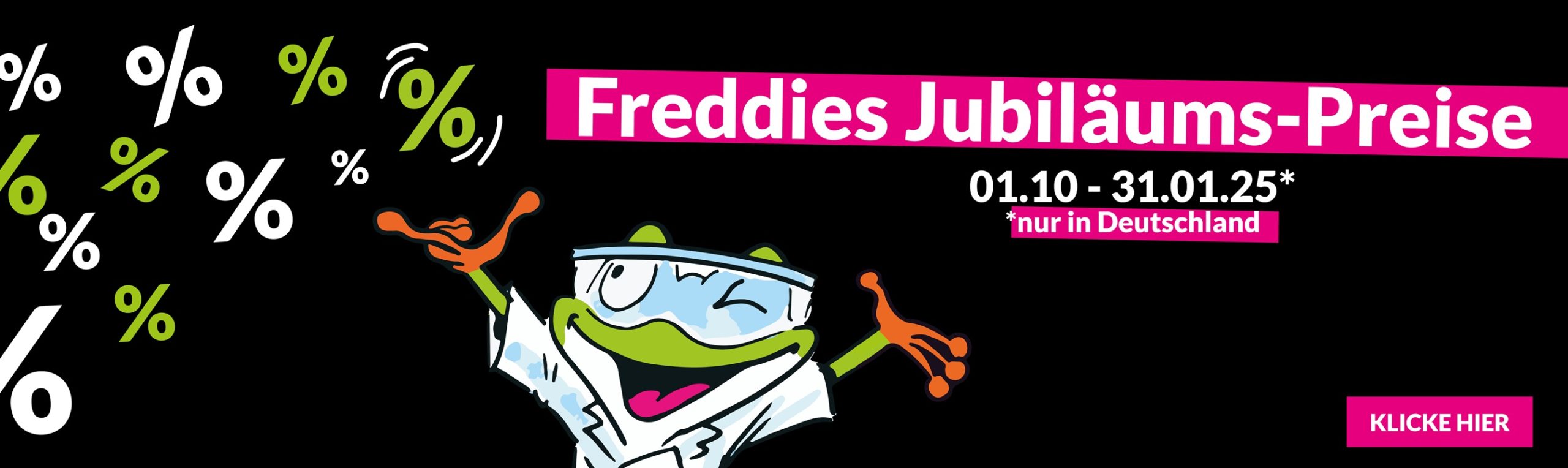 Freddies Jubilaeumspreise